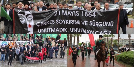 Çerkesler 162’nci Yıl Anmasında Samsun’da Buluştu 